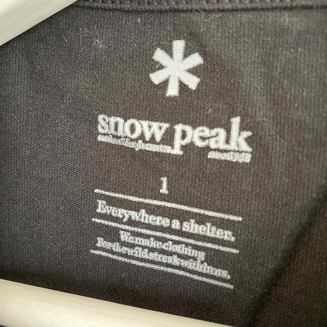 Snow Peak(スノーピーク)のsnowpeak スノーピーク Tシャツ レディースのトップス(Tシャツ(半袖/袖なし))の商品写真