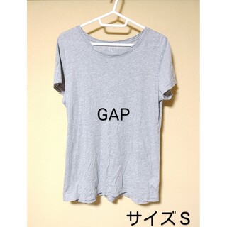 ギャップ(GAP)のGAP＊Tシャツ・半袖・サイズＳ＊無地・グレー系＊トップス・レディース＊夏服(Tシャツ(半袖/袖なし))