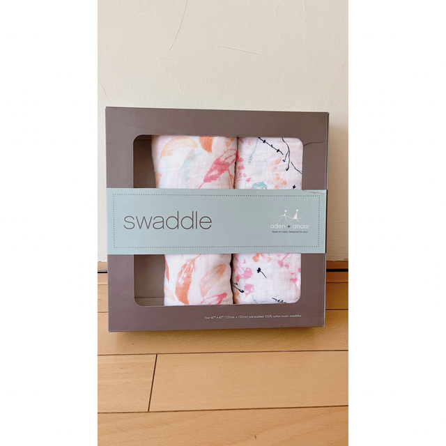 aden+anais おくるみ　swaddle キッズ/ベビー/マタニティのこども用ファッション小物(おくるみ/ブランケット)の商品写真