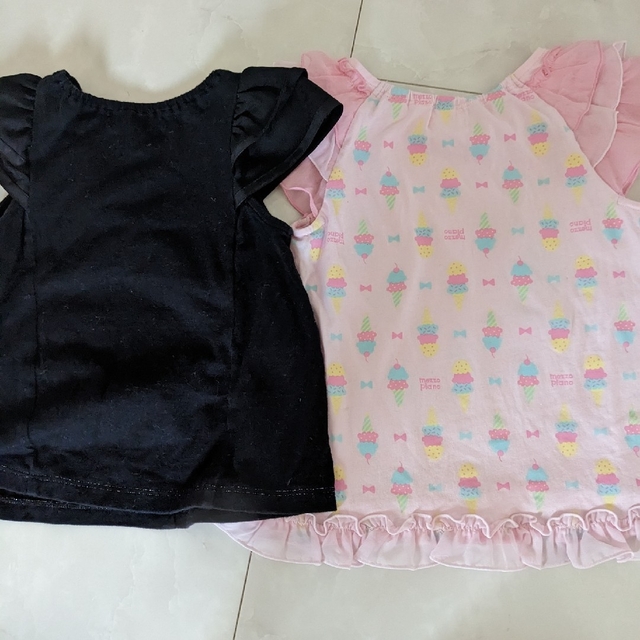 mezzo piano(メゾピアノ)のメゾピアノ　タンクトップ キッズ/ベビー/マタニティのキッズ服女の子用(90cm~)(Tシャツ/カットソー)の商品写真