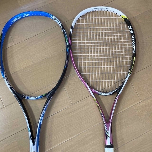 YONEX(ヨネックス)のYONEX ソフトテニスラケット2本セット チケットのスポーツ(テニス)の商品写真