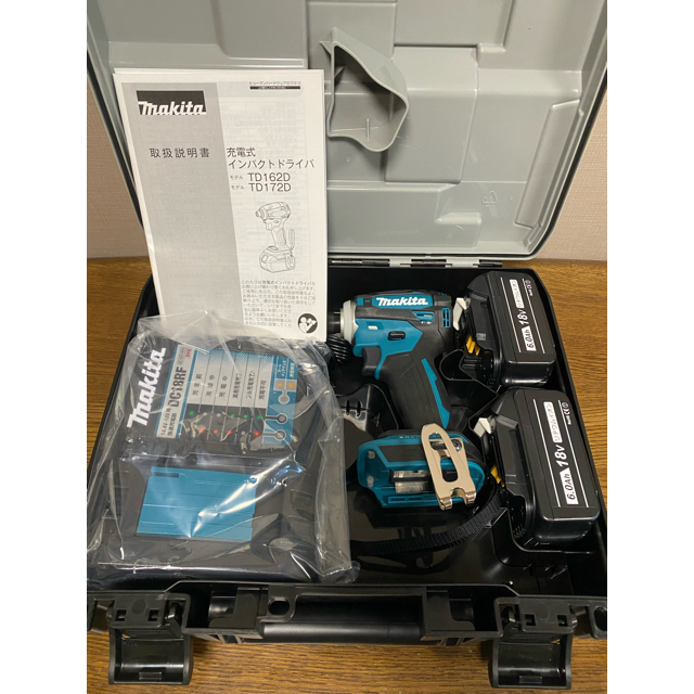 Makita(マキタ)の新品　マキタ　　TD172DRGX 互換バッテリー　フルセット　青 その他のその他(その他)の商品写真