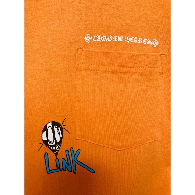 Chrome Hearts(クロムハーツ)のクロムハーツ　Tシャツ　Mサイズ　マッティボーイ　オレンジ メンズのトップス(Tシャツ/カットソー(半袖/袖なし))の商品写真