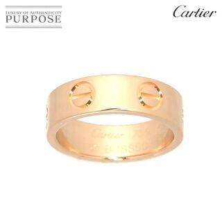 カルティエ(Cartier)のカルティエ Cartier ラブ #49 リング K18 PG ピンクゴールド 750 指輪 VLP 90185892(リング(指輪))