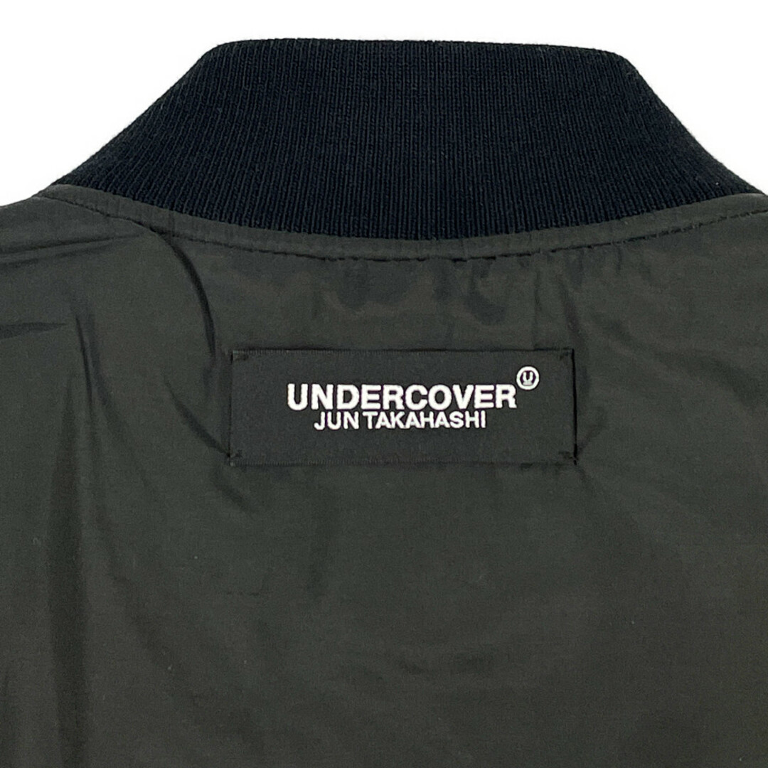 UNDERCOVER(アンダーカバー)のUNDERCOVER アンダーカバー UC1C4205-1 チェック ボンバージャケット 赤系×黒 サイズ2 正規品 / 30878 メンズのジャケット/アウター(その他)の商品写真