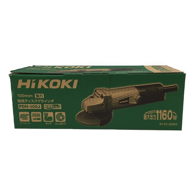 文房具△△HiKOKI ハイコーキ 電気ディスクグラインダ　100ｍｍ PDH-100J