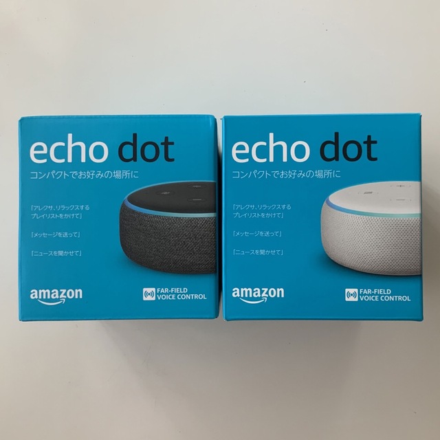 Amazon Echo Dot 第3世代 2点セット スマホ/家電/カメラのオーディオ機器(スピーカー)の商品写真