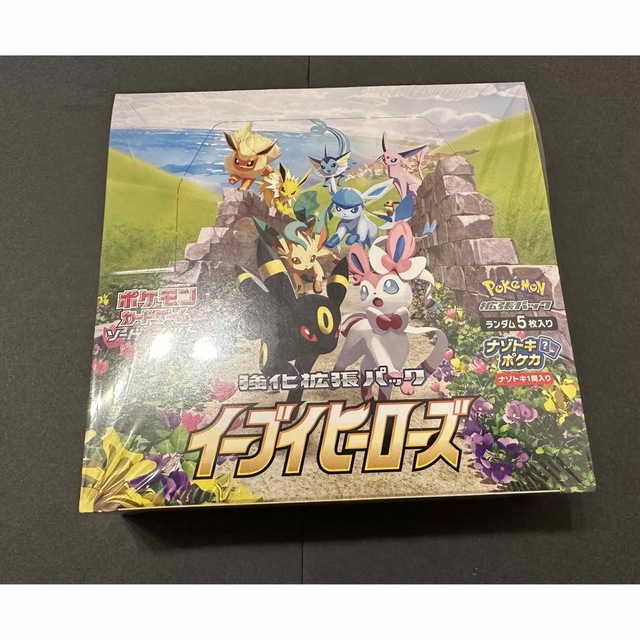 ポケモンカードゲーム　イーブイヒーローズ　シュリンク付　新品未開封BOX