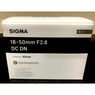 フジフイルム(富士フイルム)の【新品未開封】　SIGMA 18-50mm f2.8 DC DN　富士フイルム(レンズ(ズーム))