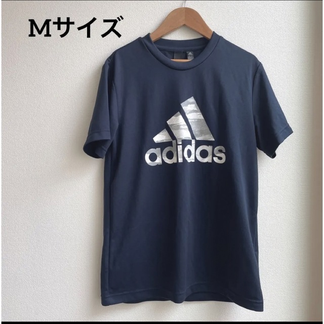 adidas(アディダス)のadidas メッシュ　半袖　CLIMALITE フットサル　Mサイズ スポーツ/アウトドアのサッカー/フットサル(ウェア)の商品写真