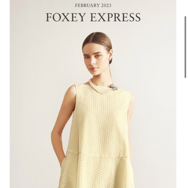 FOXEY 2023年2月express掲載　ワンピース　新品未使用