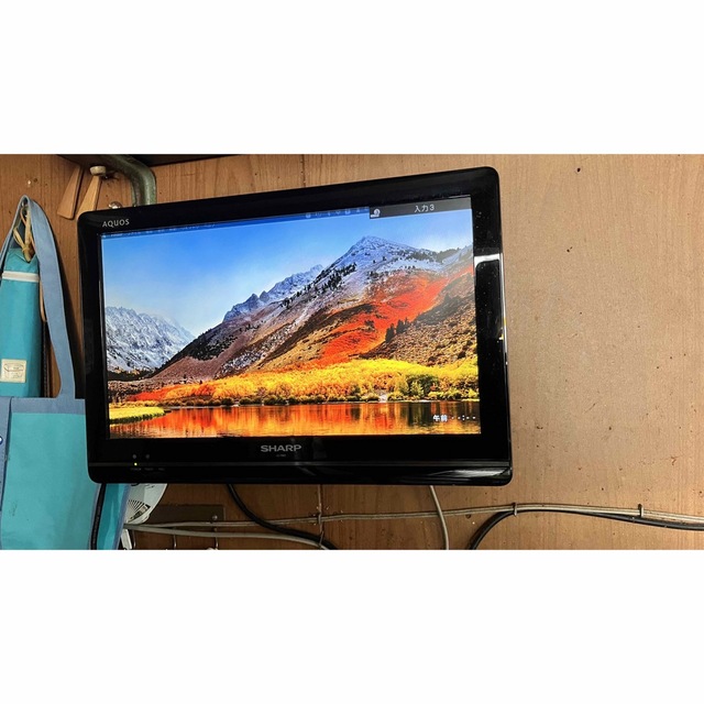 愛用 SHARP テレビ AQUOS LC-19K5壁掛けタイプ テレビ - www