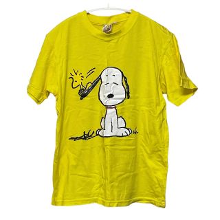 スヌーピー(SNOOPY)のスヌーピー　Tシャツ　黄色　イエロー　160 レディースも(Tシャツ/カットソー)