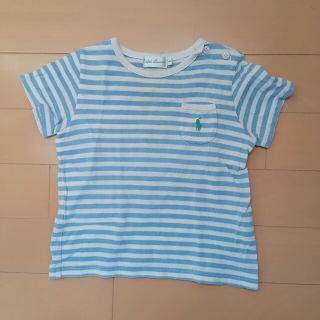 ラルフローレン(Ralph Lauren)のRALPH LAUREN　半袖　ボーダー　Ｔシャツ　男児　80cm(Ｔシャツ)