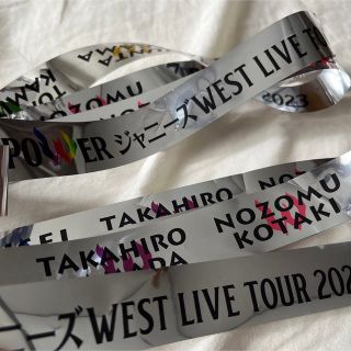 ジャニーズウエスト(ジャニーズWEST)のジャニーズWEST 銀テープ(アイドルグッズ)