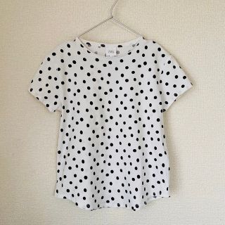 ザラキッズ(ZARA KIDS)のZARA ドット柄Tシャツ(Tシャツ/カットソー)