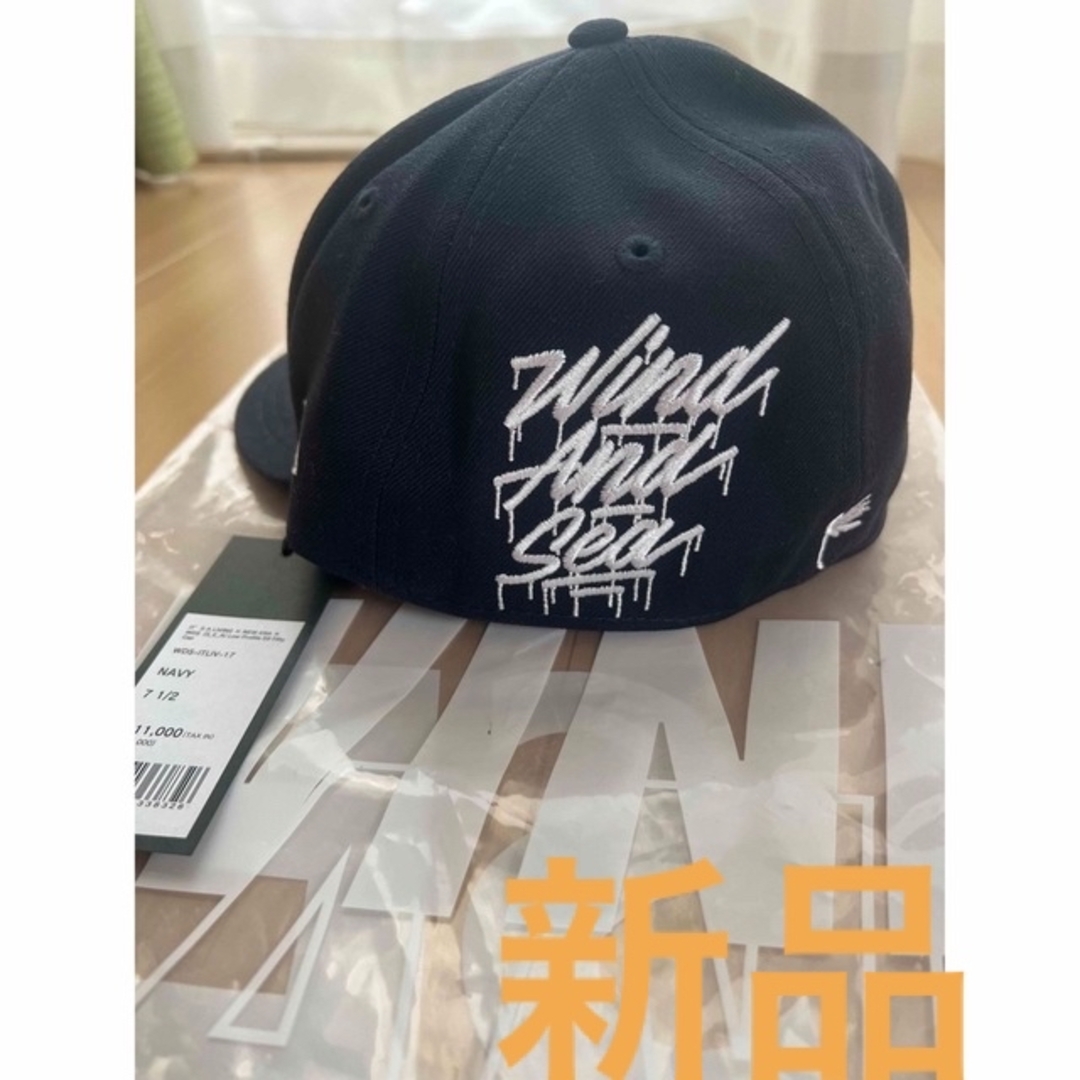 WIND AND SEA(ウィンダンシー)の✨新品✨WIND AND SEA × NEW ERA キャップ 7 1/2 メンズの帽子(キャップ)の商品写真