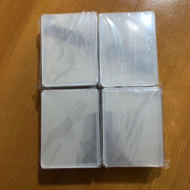 100枚　トップローダー　硬質 ＰＶＣ　ハードローダー　トレカ カードケース エンタメ/ホビーのトレーディングカード(カードサプライ/アクセサリ)の商品写真