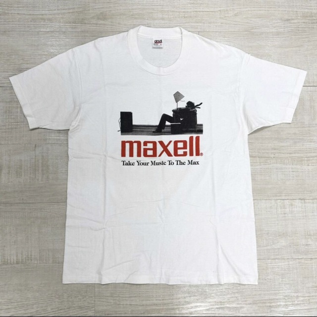 90s トラビス スコット 着用 ヴィンテージ maxell Tシャツ XLの通販 by