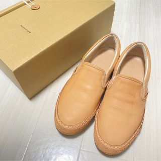 新品 Hender Scheme レザー スリッポン スニーカー mip-17