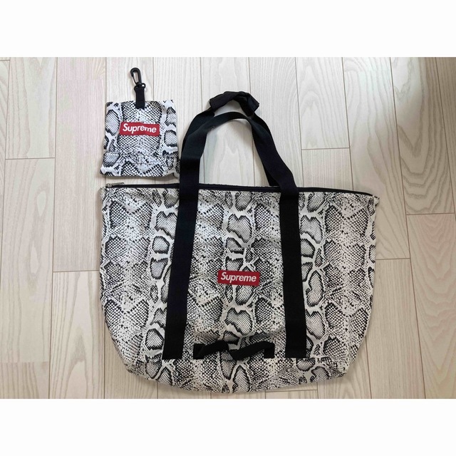 supreme スネーク トート snake tote 12ss ヘビ柄メンズ