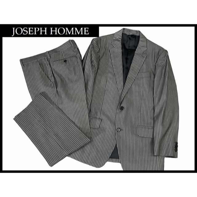 JOSEPH HOMME ジョセフオム シャドウストライプブラックスーツ