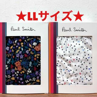 ポールスミス(Paul Smith)の【新品】ポールスミス LLサイズ トランクス 2枚(トランクス)