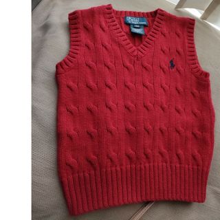 ポロラルフローレン(POLO RALPH LAUREN)のラルフローレン　綿ニットベスト18m(ニット)