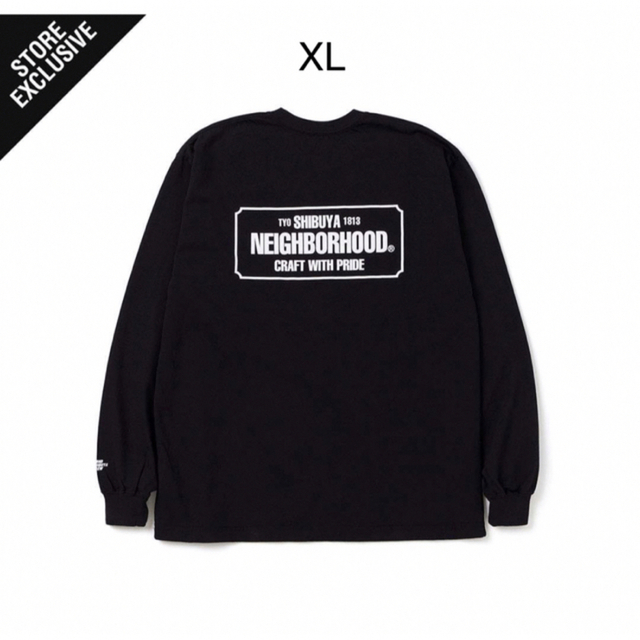 メンズNEIGHBORHOOD 渋谷限定 NH TEE LS BLACK XL