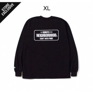 ネイバーフッド(NEIGHBORHOOD)のNEIGHBORHOOD 渋谷限定 NH TEE LS BLACK XL(Tシャツ/カットソー(七分/長袖))