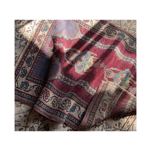 72×94 "Mana” ViNTAGE TURKiSH RUG 9