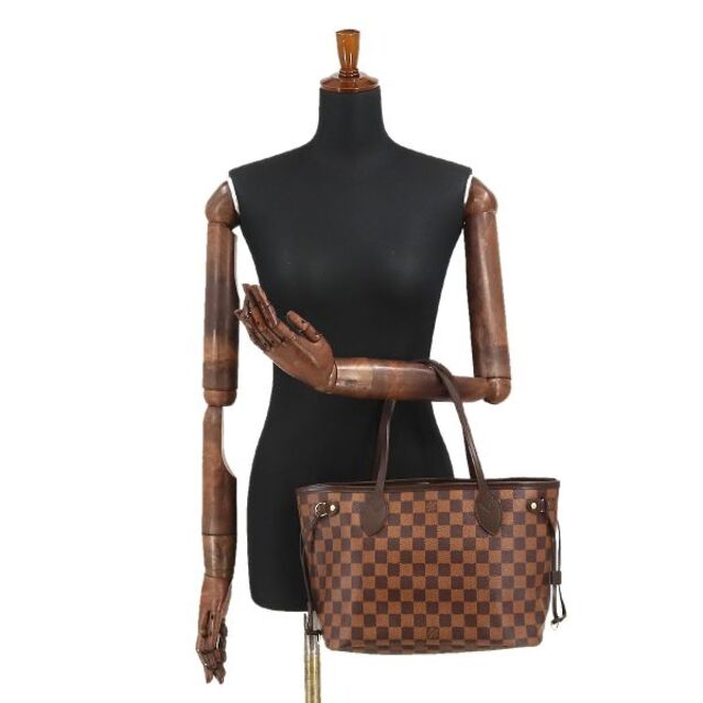 LOUIS VUITTON(ルイヴィトン)の未使用 展示品 ルイ ヴィトン LOUIS VUITTON ダミエ ネヴァーフル PM トート バッグ ブラウン N41359 VLP 90191011 レディースのバッグ(トートバッグ)の商品写真