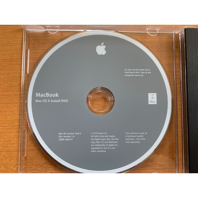Apple(アップル)のApple Mac OS X 10.6.3 SNOW LEOPARD DVD スマホ/家電/カメラのPC/タブレット(その他)の商品写真