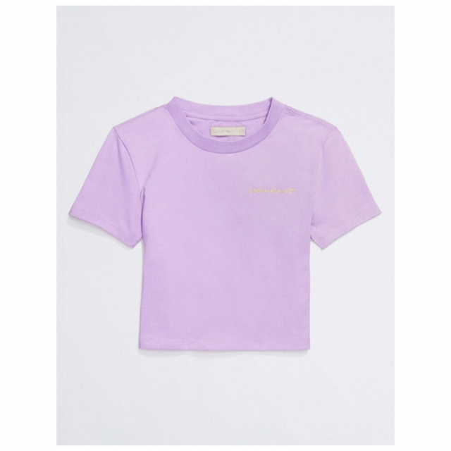 Jennie for Calvin Klein Tシャツ 紫 S ライラック-