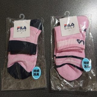 フィラ(FILA)の【 FILA GOLF】靴下 ２足セット♪(ソックス)