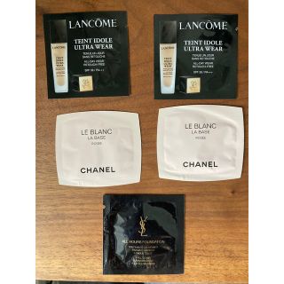 シャネル(CHANEL)のデパコス　サンプル　CHANEL  YSL LANCOME(サンプル/トライアルキット)