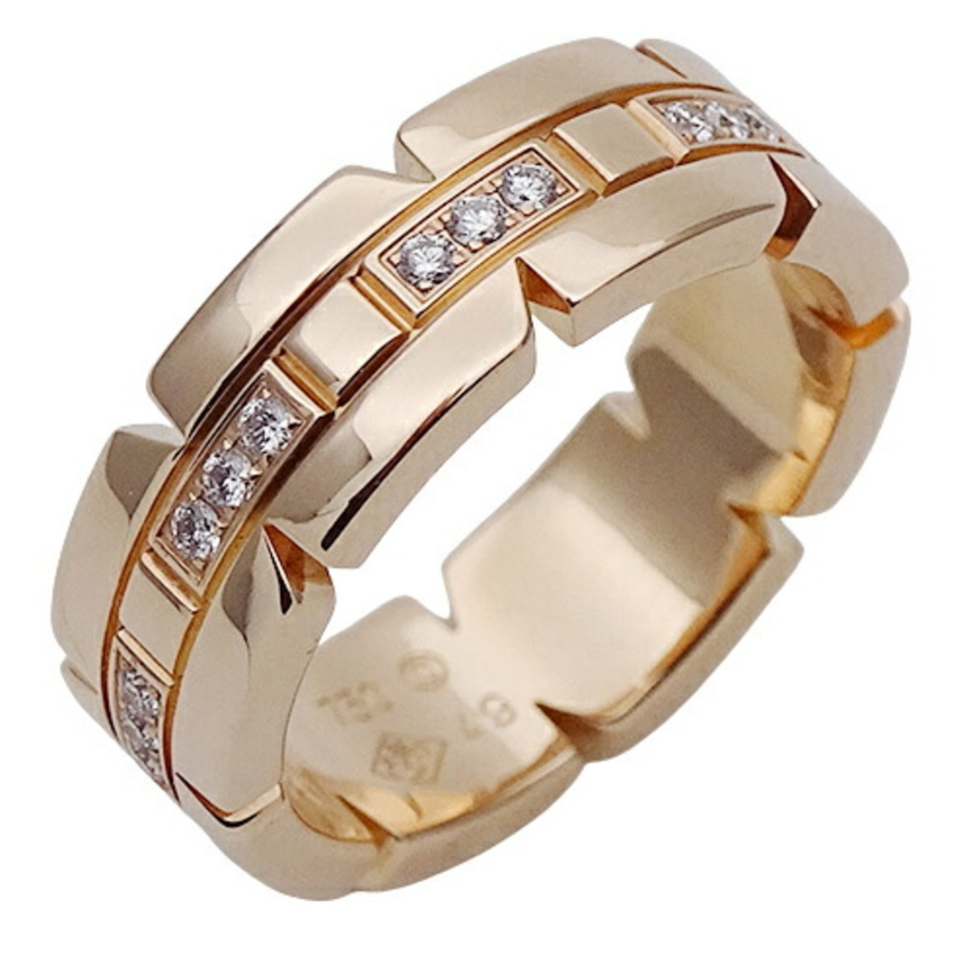 カルティエ Cartier リング 指輪 レディース ブランド ダイヤモンド 750PG ピンクゴールド タンクフランセーズ #49 約9号 ジュエリー
