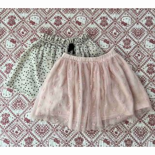 ザラキッズ(ZARA KIDS)のZARA girls チュールスカート 128 cm size 7/8 (スカート)
