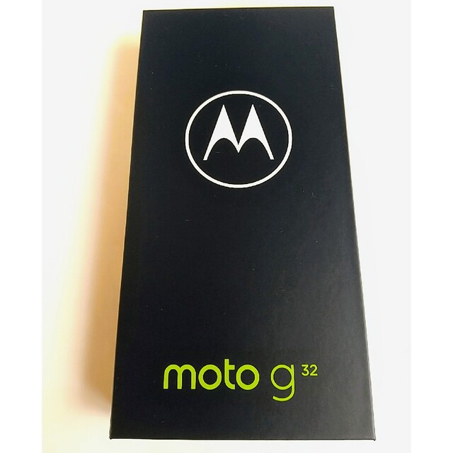 (新品) moto g32 ミネラルグレイスマートフォン本体