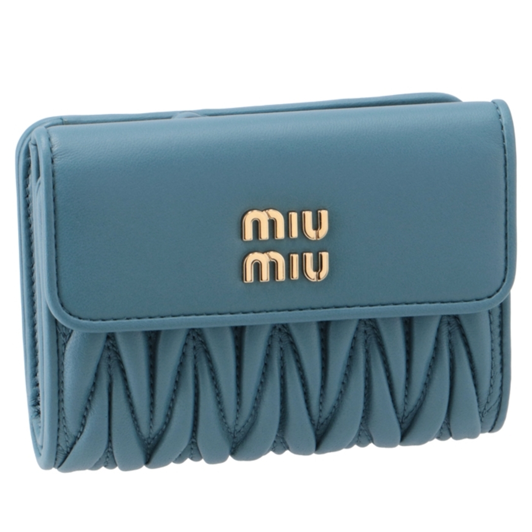 MIU MIU 二つ折り財布 MATELASSE MIU - 財布・小物 MIU MIU 二つ折り財布 MATELASSE MIU - 財布・小物