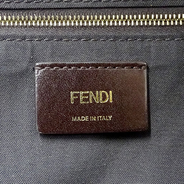 フェンディ FENDI バッグ メンズ レディース ブランド ウエストポーチ ボディバッグ ズッカ ブラウン 7VA434 フィラコラボ ベルトバッグ ユニセックス