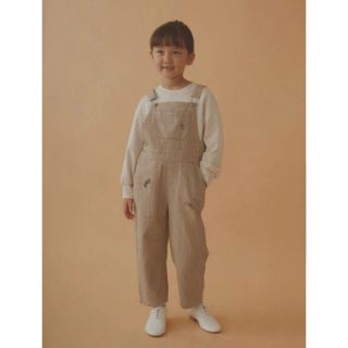 ミナペルホネン(mina perhonen)の22aw ミナ ペルホネン kids サロペット オーバーオール サイズ 130(パンツ/スパッツ)