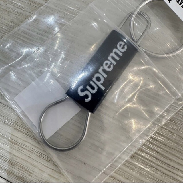 22ss 2022 新品 Supreme クリップ キーチェーン ブラック