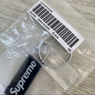 22ss 2022 新品 Supreme クリップ キーチェーン ブラック