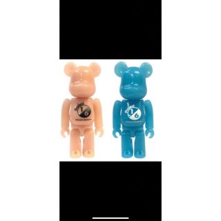 メディコムトイ(MEDICOM TOY)の希少品　1/6計画 BE@RBRICK RED&BLUE G.I.D 100%(その他)