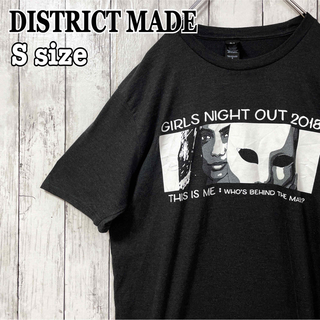 ディストリクト(District)のDISTRICT MADE ディストリクト プリントtシャツ ユニセックス 古着(Tシャツ/カットソー(半袖/袖なし))