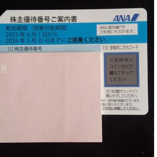 エーエヌエー(ゼンニッポンクウユ)(ANA(全日本空輸))のANA優待券(宿泊券)