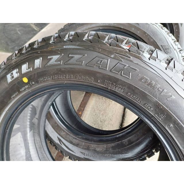 255/55R18 4本 ブリヂストンスタッドレス X5、トゥアレグ、カイエン