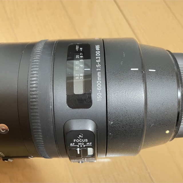 SIGMA(シグマ)のSIGMA 150-600mm F5-6.3DG OS HSMキャノンマウント スマホ/家電/カメラのカメラ(レンズ(ズーム))の商品写真