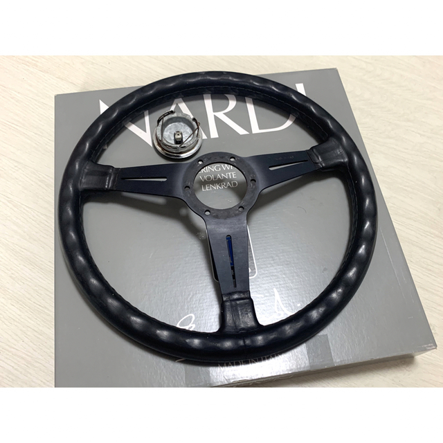 NARDI】レザーステアリング 36Φ 【ナルディ】◎ 即決大歓迎の通販 by L